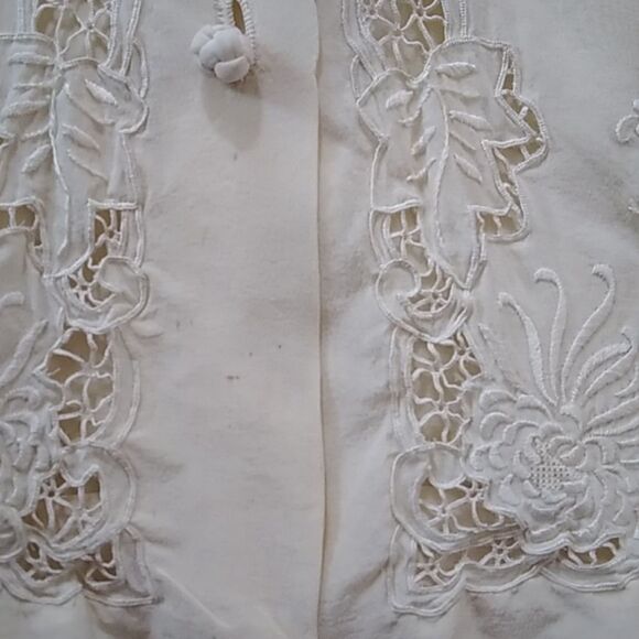 VTG BEONY BLOUSE 100% SILK SZ 34 & RED SKIRT SZ 42 - Picture 10 of 10